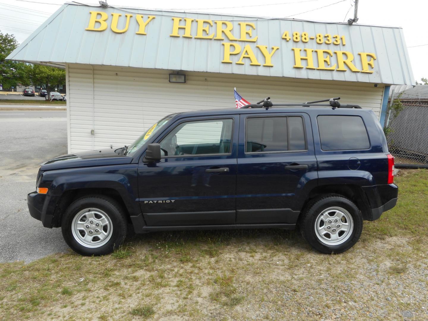 2014 Blue Jeep Patriot Sport 2WD (1C4NJPBA5ED) with an 2.0L L4 DOHC 16V engine, located at 2553 Airline Blvd, Portsmouth, VA, 23701, (757) 488-8331, 36.813889, -76.357597 - ***VEHICLE TERMS*** Down Payment: $999 Weekly Payment: $90 APR: 23.9% Repayment Terms: 42 Months *** CALL ELIZABETH SMITH - DIRECTOR OF MARKETING @ 757-488-8331 TO SCHEDULE YOUR APPOINTMENT TODAY AND GET PRE-APPROVED RIGHT OVER THE PHONE*** - Photo#0